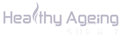 Healthy Ageing Summit White Logo